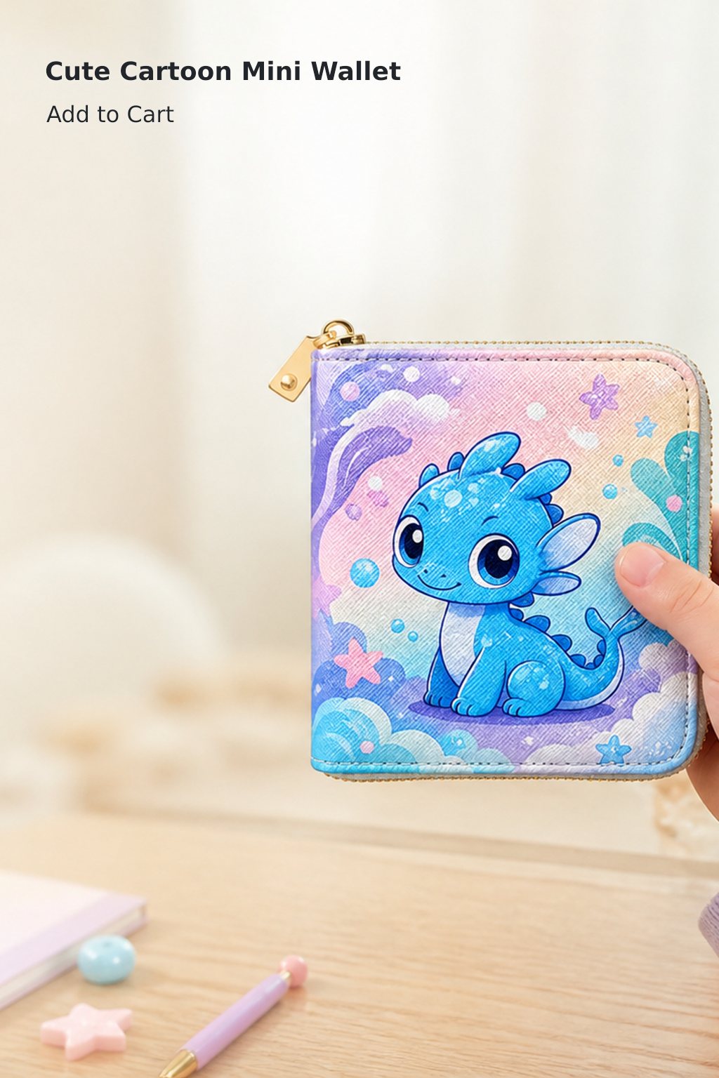 Cute Cartoon Mini Wallet