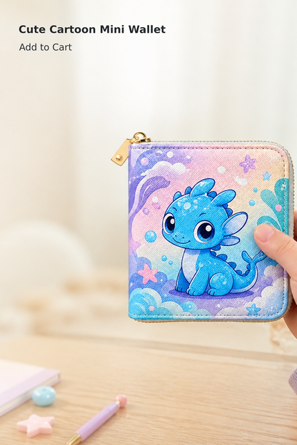 Cute Cartoon Mini Wallet